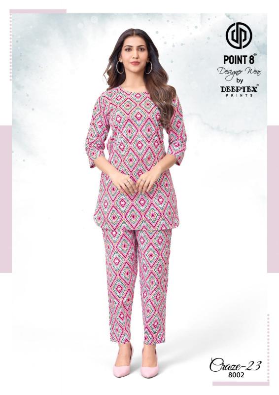 Deeptex craze vol-8 coord set womens dresses wholesale